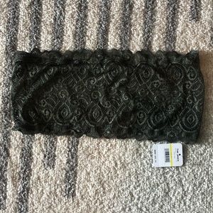 NWT | Free People Army Green Lace Bandeau